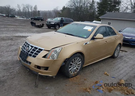 2013 Cadillac Cts Luxury z USA, uszkodzony, nr VIN 1G6DE5E52D0101330